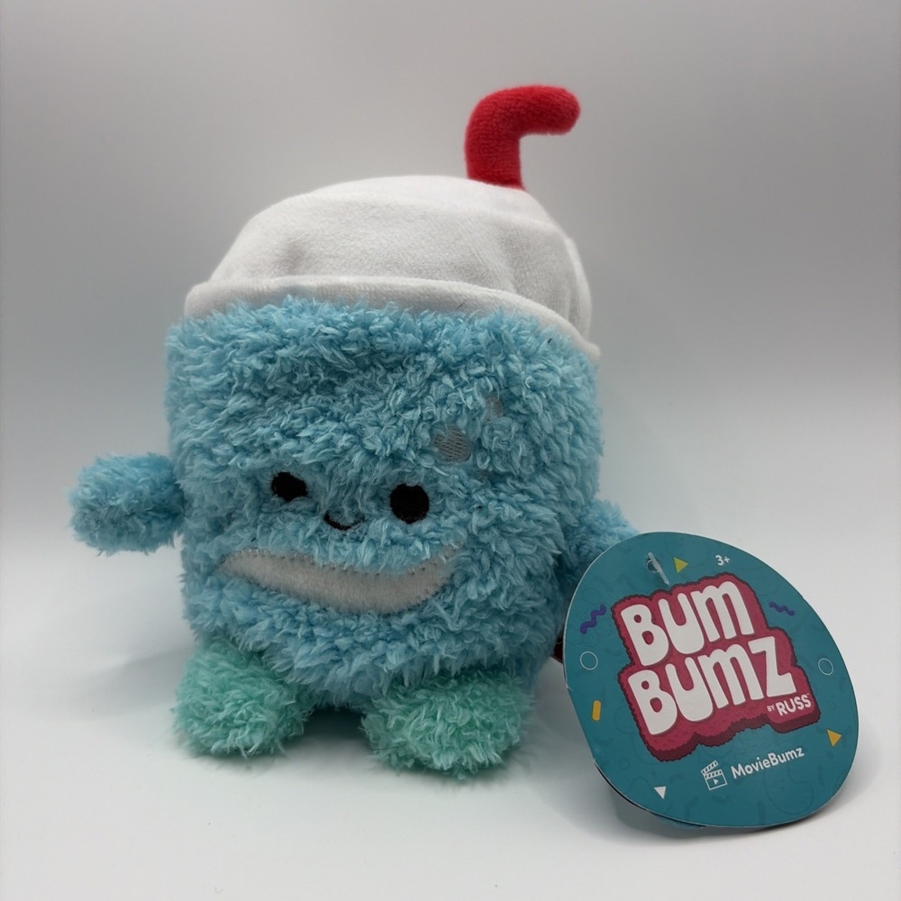 Bum Bumz Scooter Slushy Soda Pop Drink 4.5" MINI Plush‎ NEW 2023 MovieBumz #1